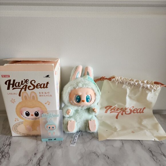 NEW Authentic Pop Mart Labubu Monsters Have a Seat Series - Ququ - Picture 1 of 5